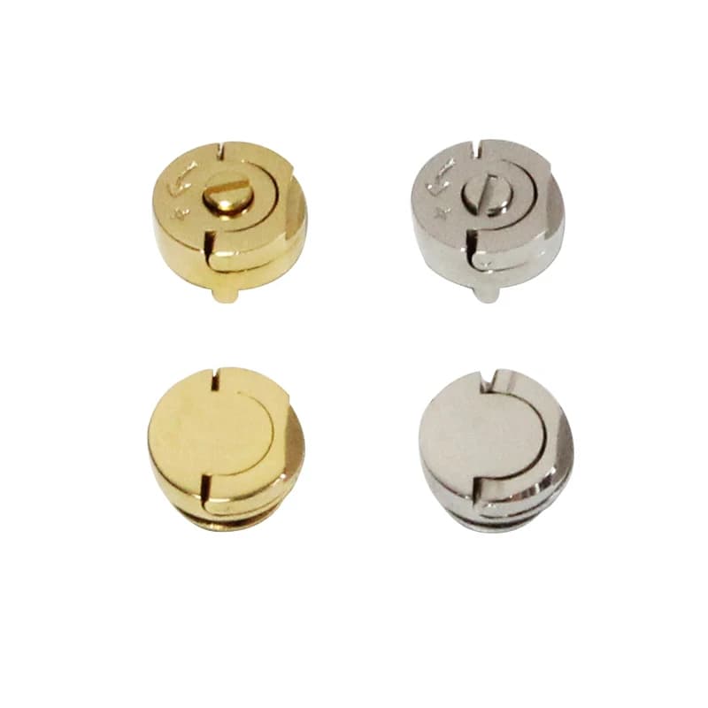 Vis de fond de recharge de gaz, vis de réglage du fond de gaz et vis de plaque d'écho pour pièces de réparation de briquet Dupont L2 Ligne 2/Gatsby