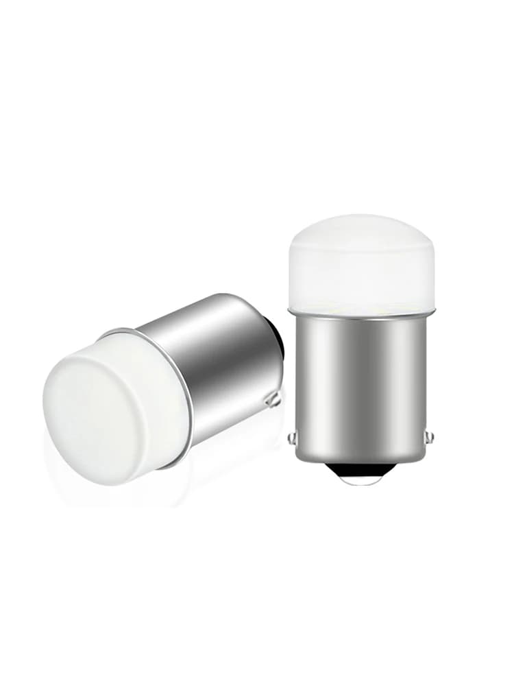 Ampoules Led 1156 BA15S P21W, 1157 BAY15D P21/5W, feux antibrouillard de voiture DRL, clignotant 12V, blanc, rouge, jaune, 2 pièces