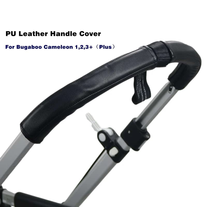 Juste de protection de poignée pour Bugaboo Cameleon 1 2 3 et 3 Plus, étui en cuir PU pour landau, housse d'accoudoir, housse de pare-chocs, accessoires de poussette
