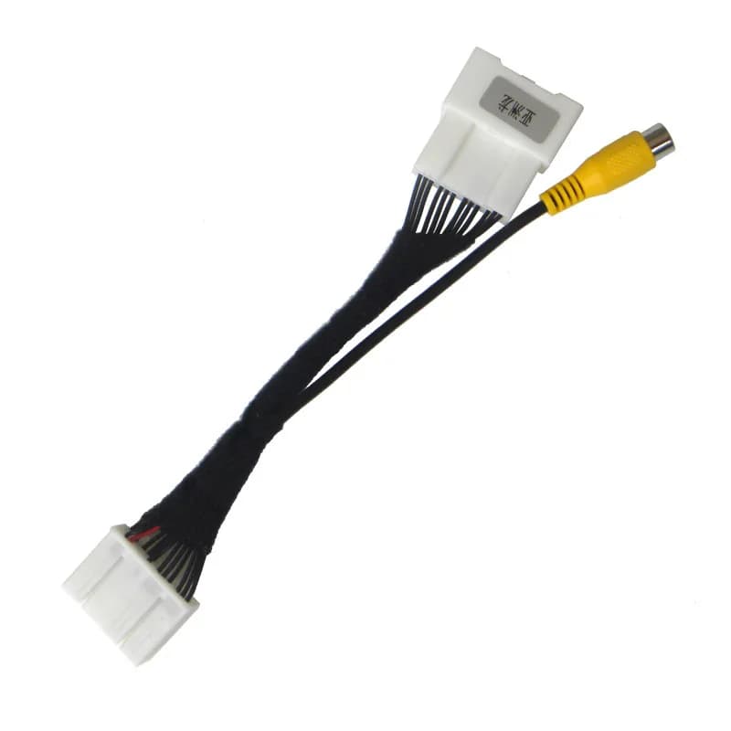 Câble adaptateur petà 30 broches pour Toyota Avalon XX50 2019 2020, entrée RCA, caméra arrière dans la voiture d'origine Srceen