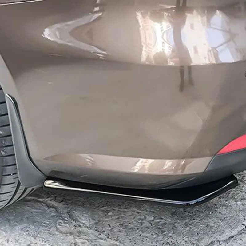 Accessoires de pare-chocs arrière pour Mercedes-Benz, Spomicrophone de style de voiture, A B C E S G M ML GLK CL CLK CLS E GL R SL SLK SLS-aq, 2 pièces
