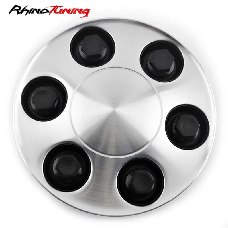 RhinoTuning 1 pièce 198mm 6 cosses capuchons centraux de roue moyeu adapté 2007-2013 banlieue 2007-2013 jante Tahoe # 9596341 # 9595469 Accessoires de voiture