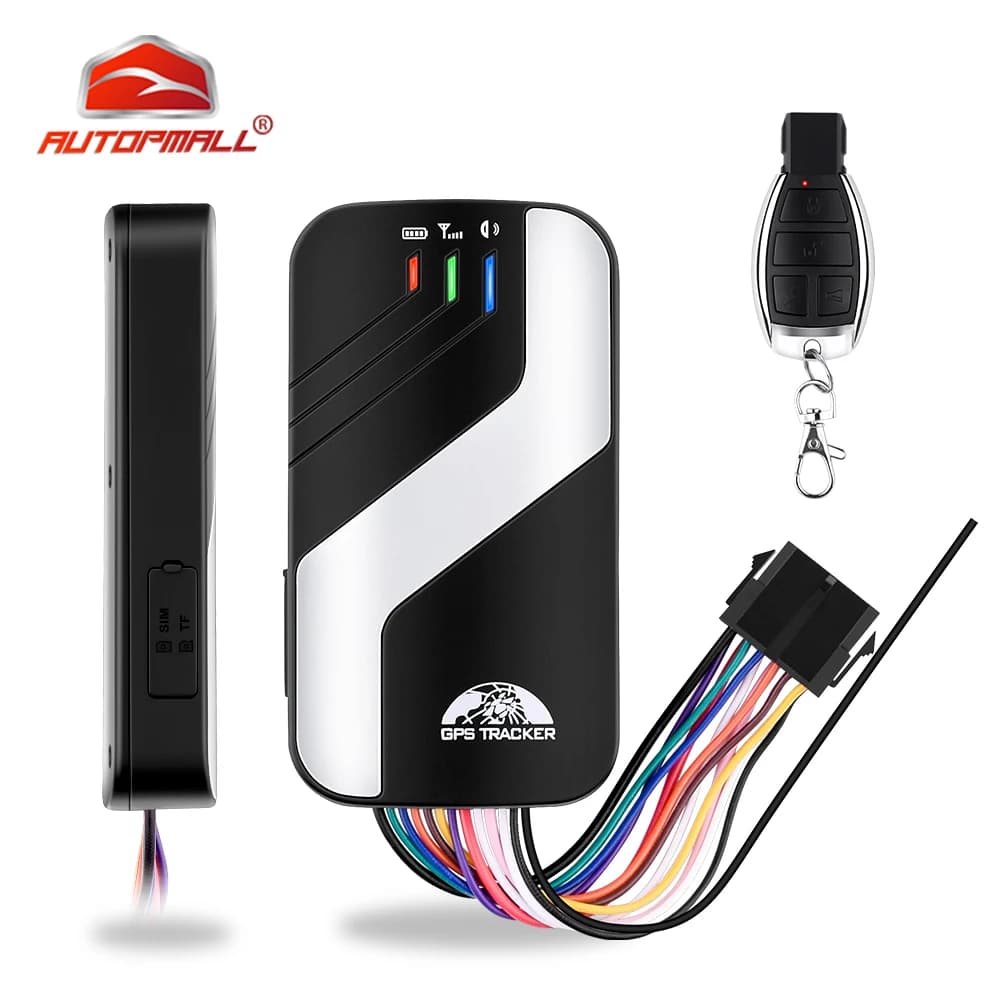 Localisateur GPS de voiture 4G LTE, dispositif de suivi de véhicule, coupure de carburant, alarme GPS de voiture, ACC, alarme d'ouverture de porte, piste de moto SOS