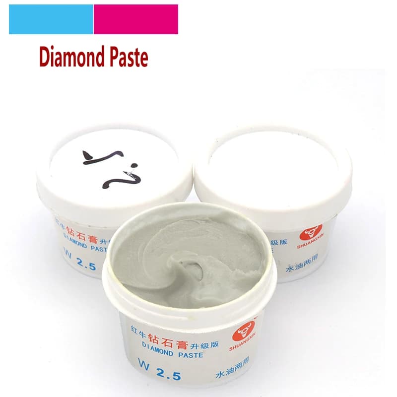 Pâte de polissage diamant, huile d'eau, double usage pour Jade, émeraude, Surface miroir, Agate, moule métallique, acier inoxydable, 1 pièce