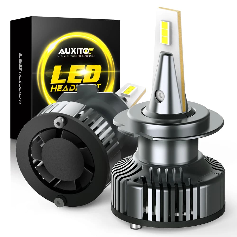 2 pièces AUXITO Y13 H7 LED 6500K blanc 16000LM 80W Canbus Turbo LED H4 H8 H11 9005 9006 9012 HIR2 H13 HB3 HB4 phare 12V