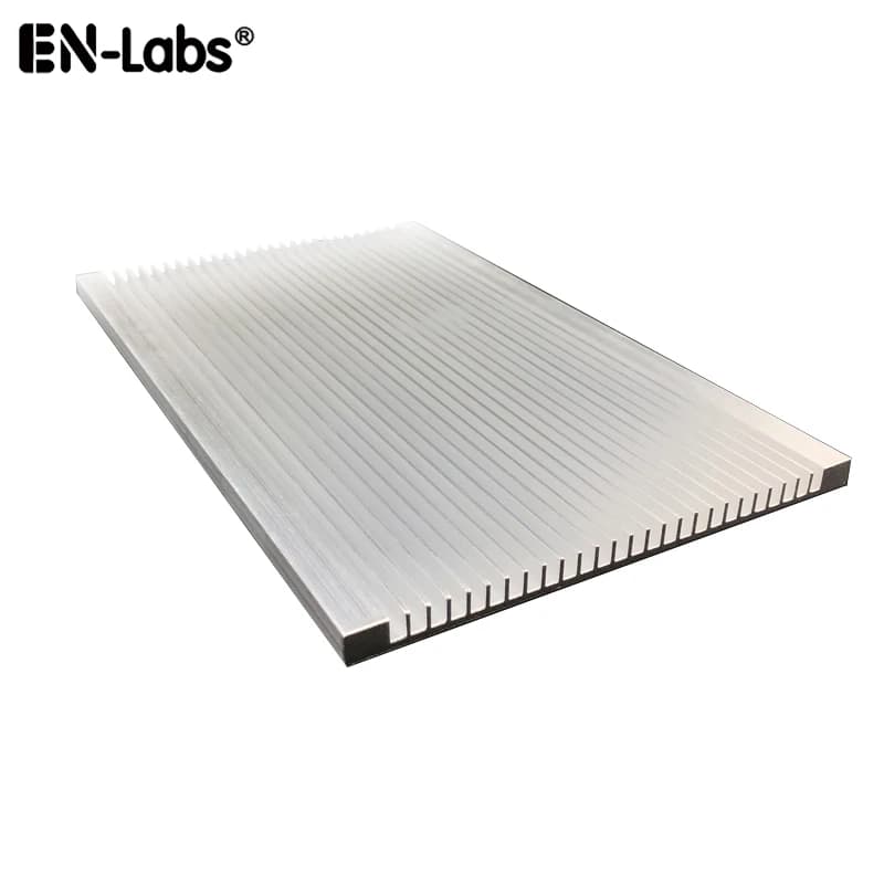 Radiateur en aluminium pour LED, dissipateur thermique ultra-fin 120x7x100/200/300, refroidisseur pour amplificateur haute puissance, module LED, IC