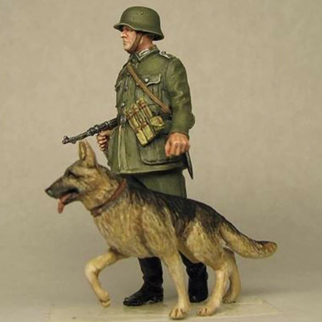 Figurine modèle GK en résine 1/35, thème militaire, kit non assemblé et non peint