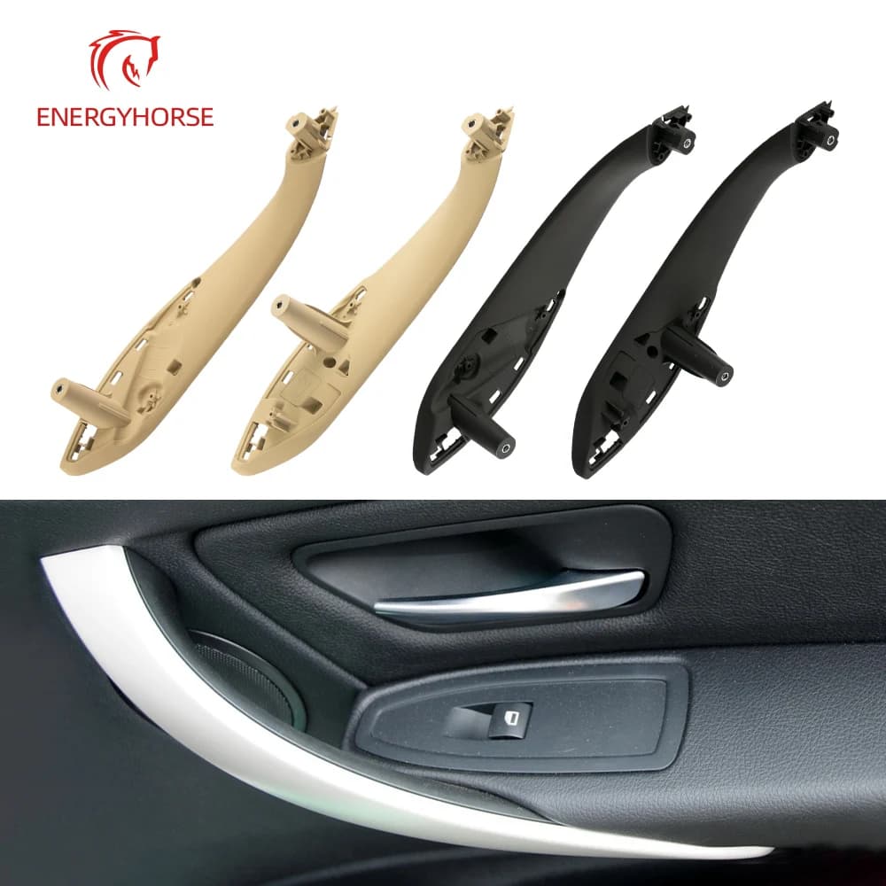 Garniture de poignée de porte intérieure de voiture, poignée de panneau d'appui de nervure, BMW F30, F80, F31, F32, F34, intérieur de porte Foy, série 3, série 4, 2012-2018