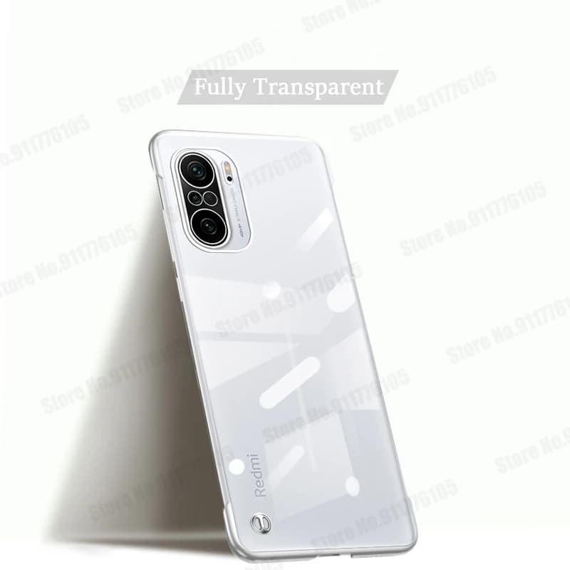 Coque de téléphone transparente Ultra fine, étui de protection rigide sans cadre pour Xiaomi POCO F3 Redmi K40 Pro, Anti-chute