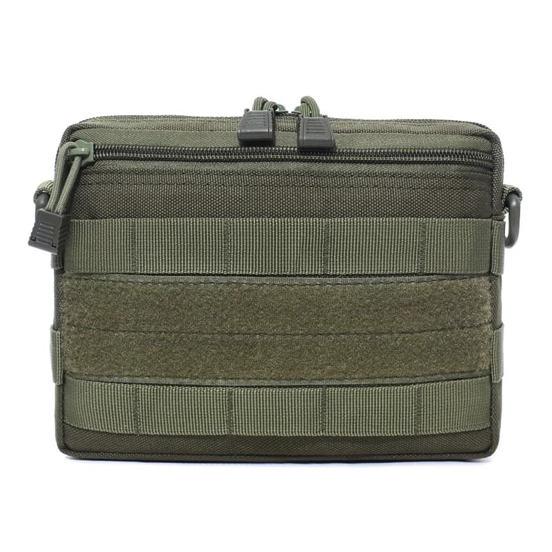 Sac à outils utilitaire en nylon imperméable Molle, sac de rangement de taille de gilet, sac d'articles divers de terrain pour l'extérieur