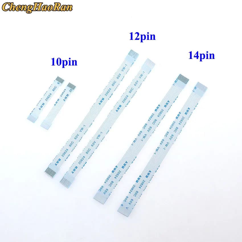 Carte de charge pour manette Sony PS4 PRO Slim, câble de commutateur d'alimentation, pavé tactile, câble ruban flexible, 10 broches, 12 broches, 14 broches, 6 pièces