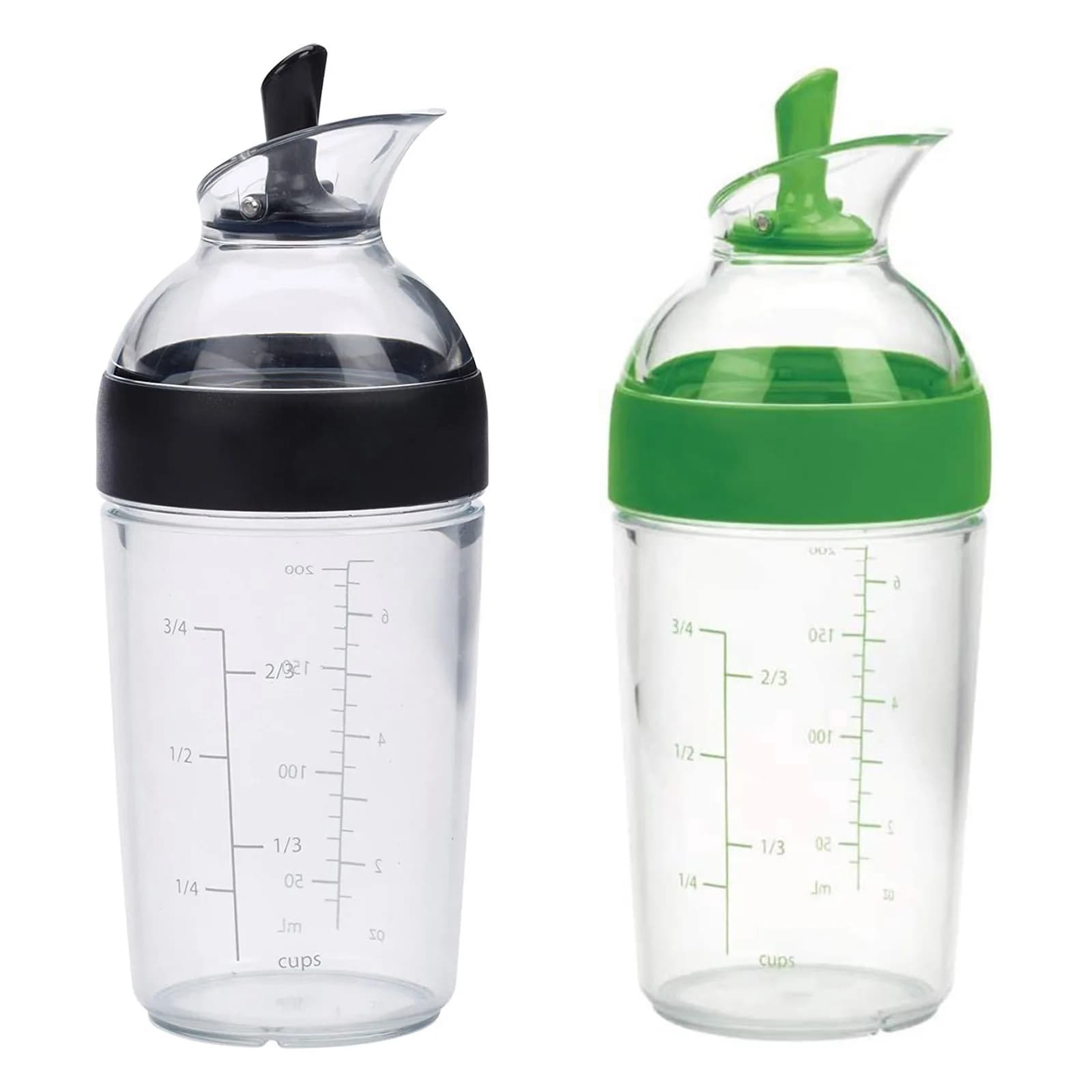 Conteneur de spanshaker à salade, bouteille d'émulsifiant, facile à verser avec mesure, centre commercial aissces