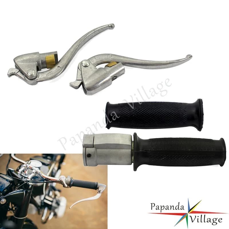 Kit de commande de levier d'embrayage de frein pour guidon, poignées d'accélérateur, BMW, Dallas, M1M, M1S, M72, R12, R75, R51, R61, R66, R71, K750, Ural Sidecar, Replika