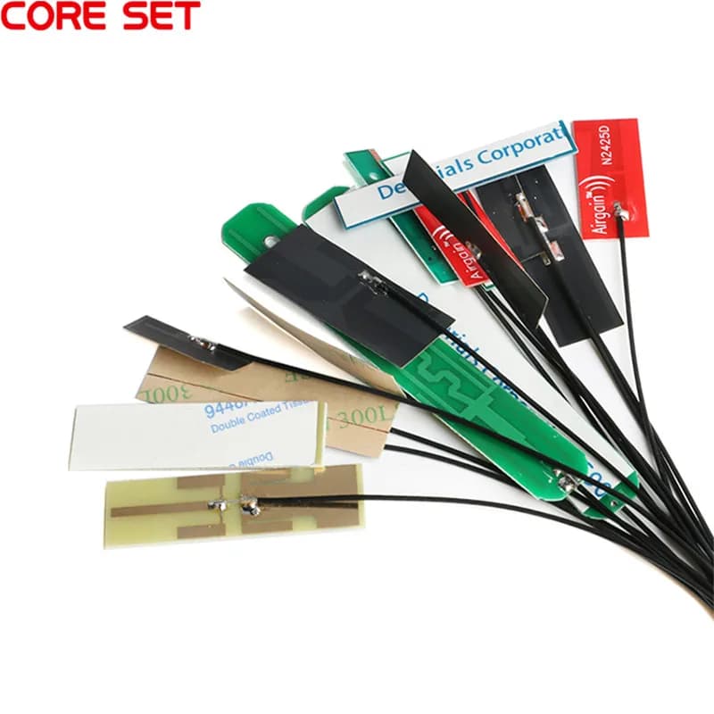 5 pièces 2.4Ghz 4G 5G WIFI antenne interne FPC PCB 5dBi 8dBi connecteur soudure Omni antenne Bluetooth 3dBi IEEE b/g/n WLAN