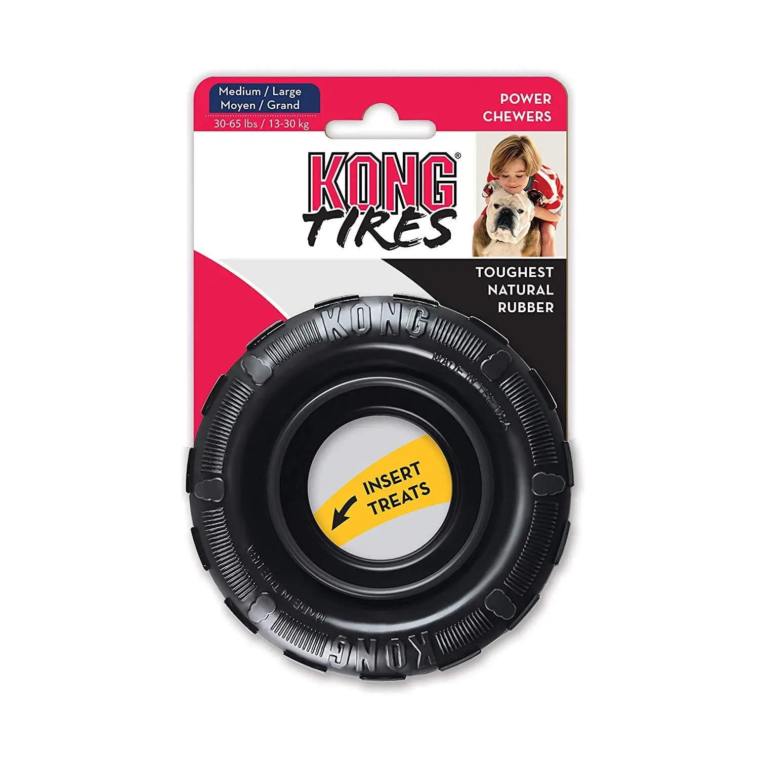 Pneu KONG taille M/L, jouet pour chien