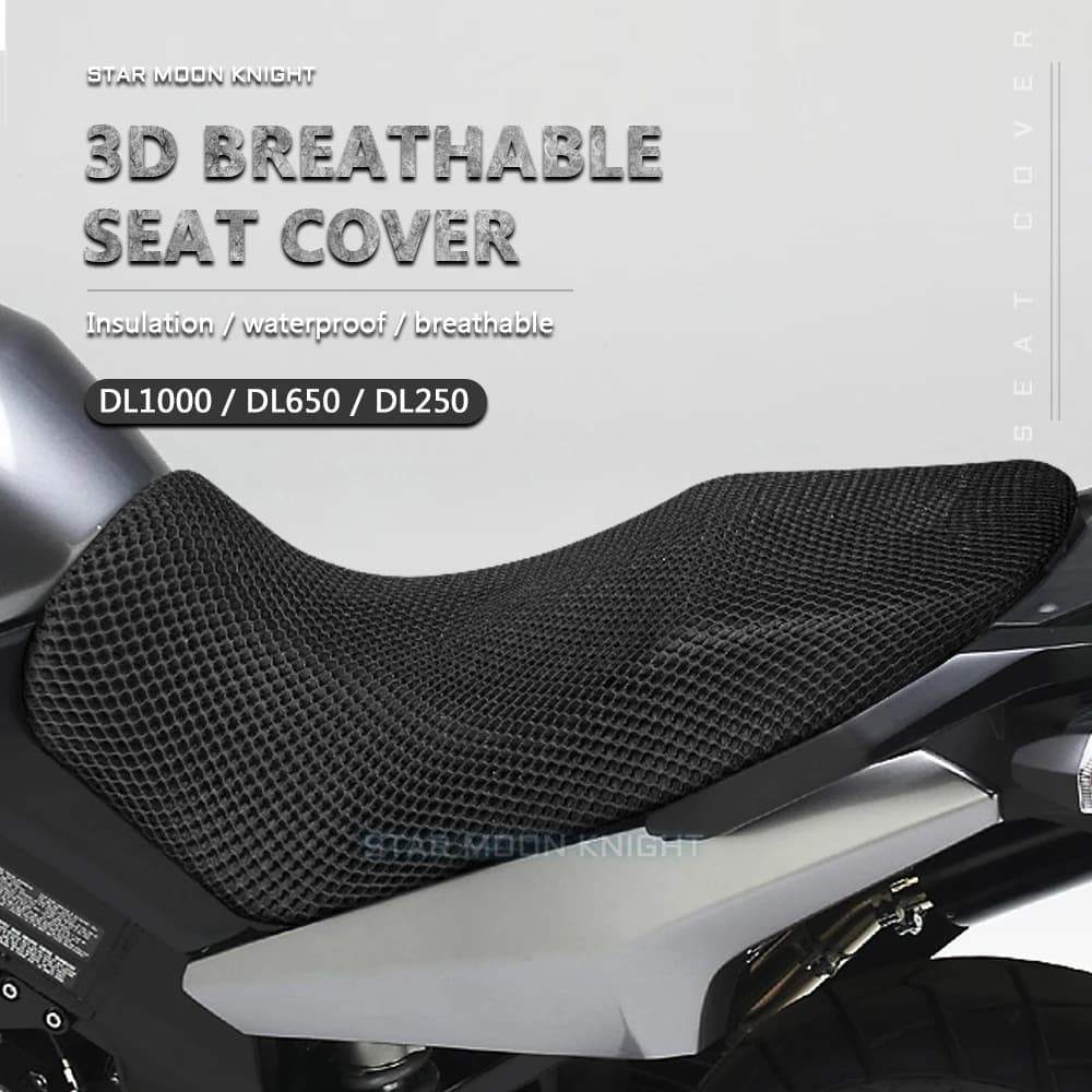 Housse de siège de coussin de protection de moto pour Suzuki v-strom VStrom DL1000 DL650 DL250 DL 1000 650 housse de siège de selle en tissu Nylon