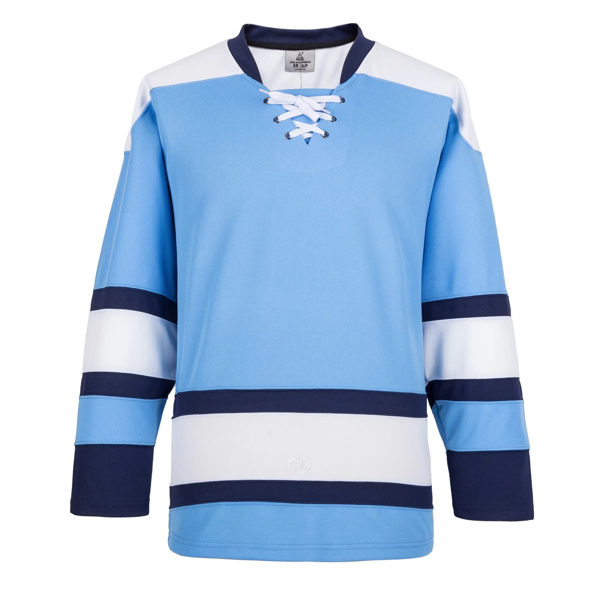 Maillot d'entraînement de l'équipe de la ligue nationale de hockey, vierge, série H900, tissu en polyester respirant épais, junior et senior, haute qualité