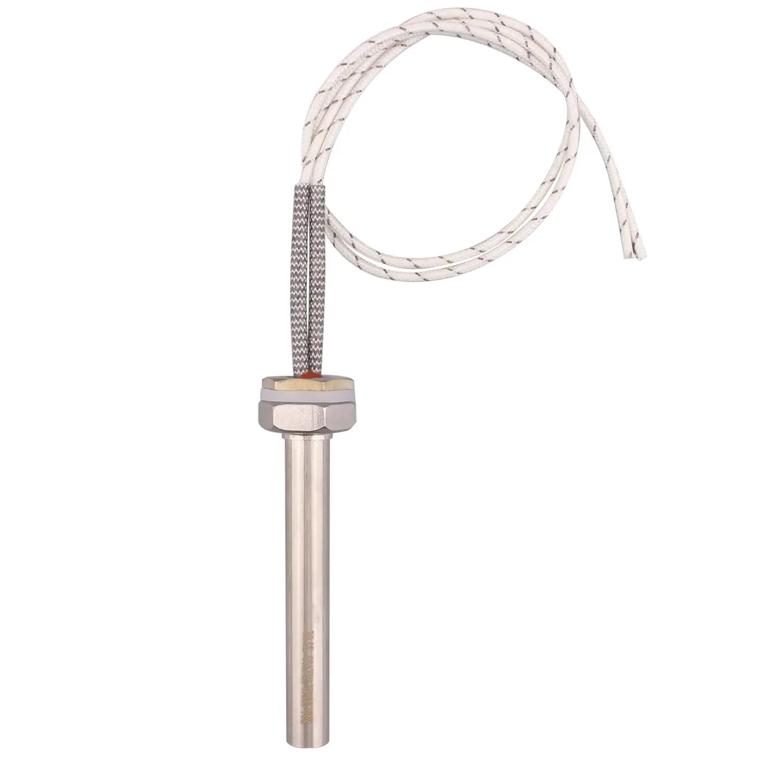 Cartouche chauffante électrique tubulaire M16, chauffage par immersion, acier inoxydable 100, DC 24V, 150W, 200W, 300W, 304 W, 152