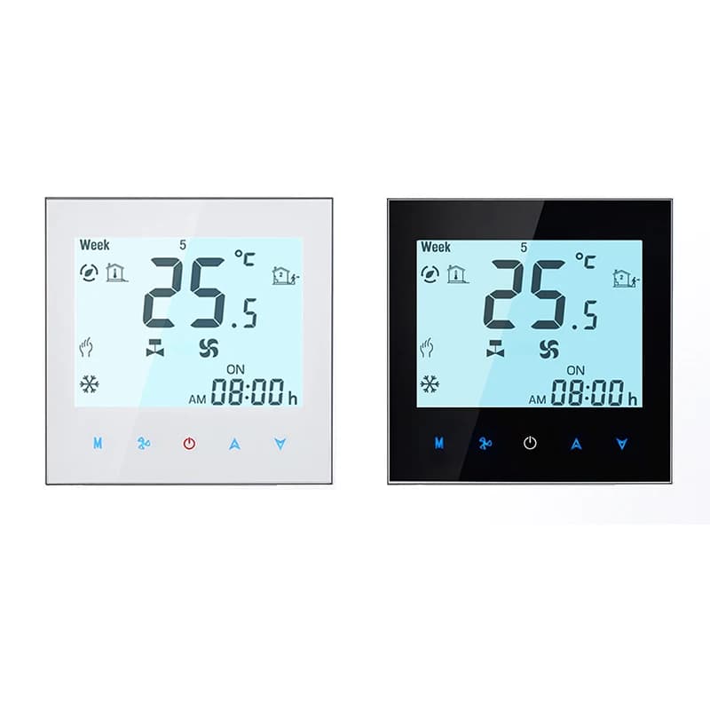 Contrôleur de climatiseur numérique avec Wi-Fi, thermostat, ventilo-convecteur, Tuya Smart Life, Alexa, Google Home, 220V