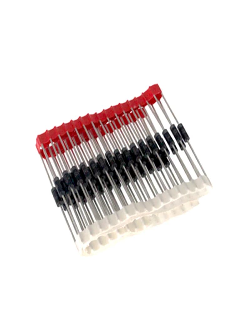 50PCS Redresseur Schottky Diode 1N5817 1N5819 1N5399 1N4937 1N4004 1N4001 1N4007 UF4007 HER107 FR207 FR157 FR107 RL207 DO-41