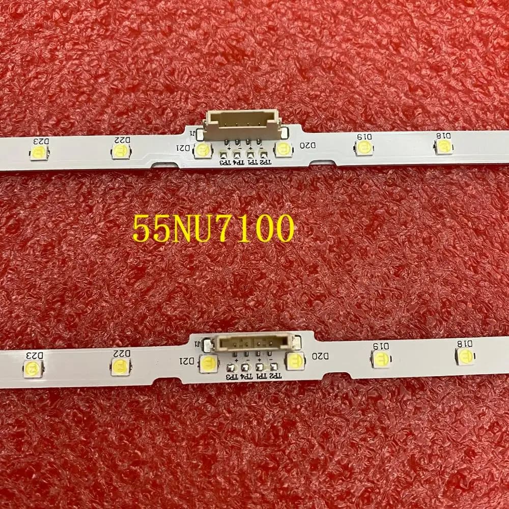 Bande de rétroéclairage LED pour TV UN55NU6950 UE55NU7090U UE55NU7170 UE55NU7172 UE55NU7379U UN55NU7175U UN55NU7300U UE55NU7025K