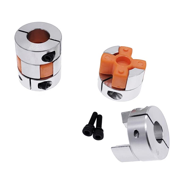 Coupleur flexible à griffes D25L30 6.35/8/9.5/10/12mm pour moteur pas à pas
