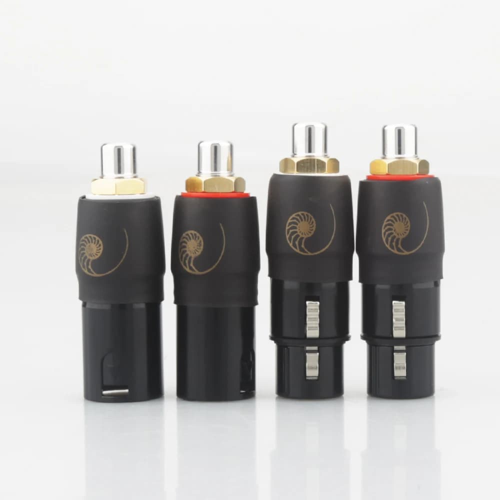 Adaptateur de prise Audio XLR 3 broches femelle/mâle vers RCA femelle, haute qualité, connecteur XLR vers prise femelle RCA
