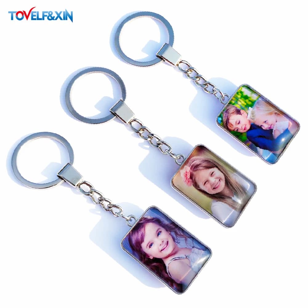 Pendentifs photo personnalisés, porte-clés personnalisé, photo de votre bébé, enfant, maman, papa, grand-parent, un cadeau pour membre de la famille