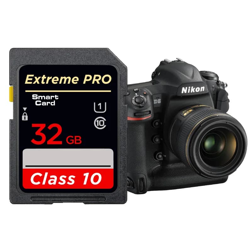 Cartes SD de classe 10 originales 16G 32GB U1 SDHC 64GB 128GB U3 carte SD SDA1XC Class10 V10 carte mémoire pour caméra vidéo 1080p 3D 4K