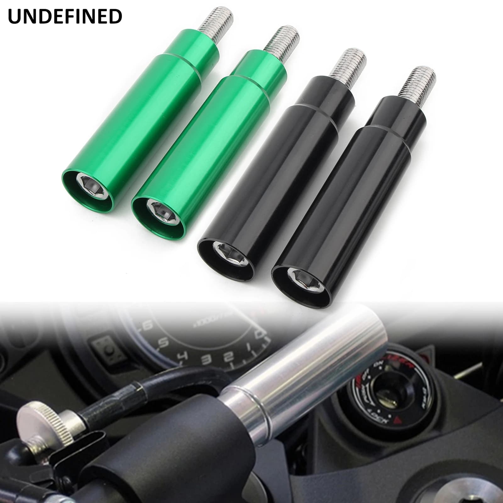 Extension de support de guidon de moto, pour Kawasaki Z1000SX 2011 - 2019 NINJA 650 1000 GTR1400 NINJA H2SX