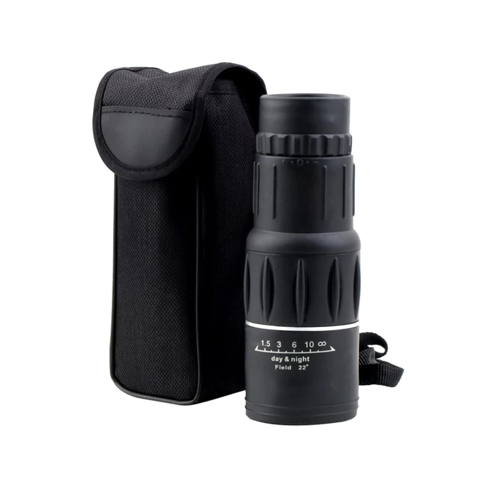 Télescope de vision nocturne monoculaire 16x52, Spyglass optique, monoculaire scintillant, extérieur, camping, observation des oiseaux, repérage de chasse, injuste