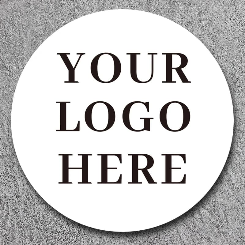 100 pièces, 3-10 cm, autocollants personnalisés, étiquettes préférées, logos, personnalisation, photos, autocollants de mariage, papier kraft, transparent
