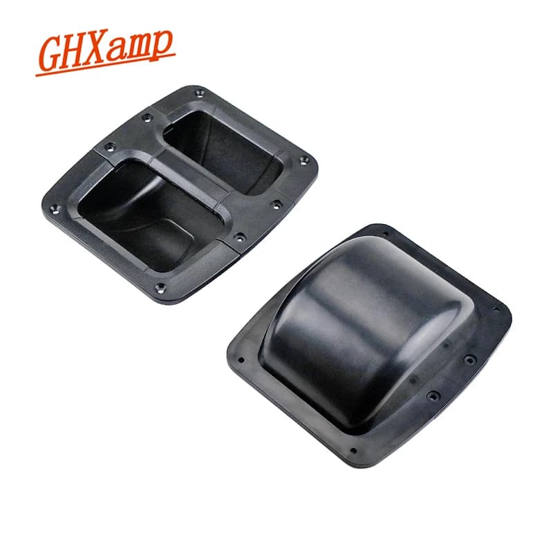Haut-parleur Foy pour scène extérieure, structure de haut-parleur, poignée en plastique ABS, accessoires audio professionnels, 195x171mm, 2 pièces