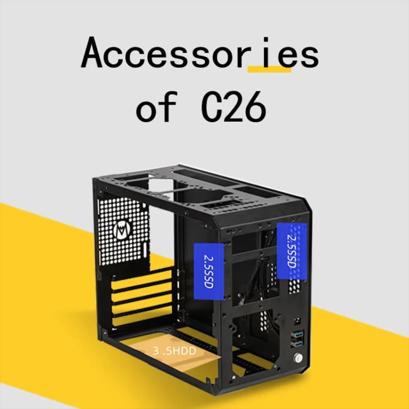 Pas la coque d'ordinateur, accessoires de C26