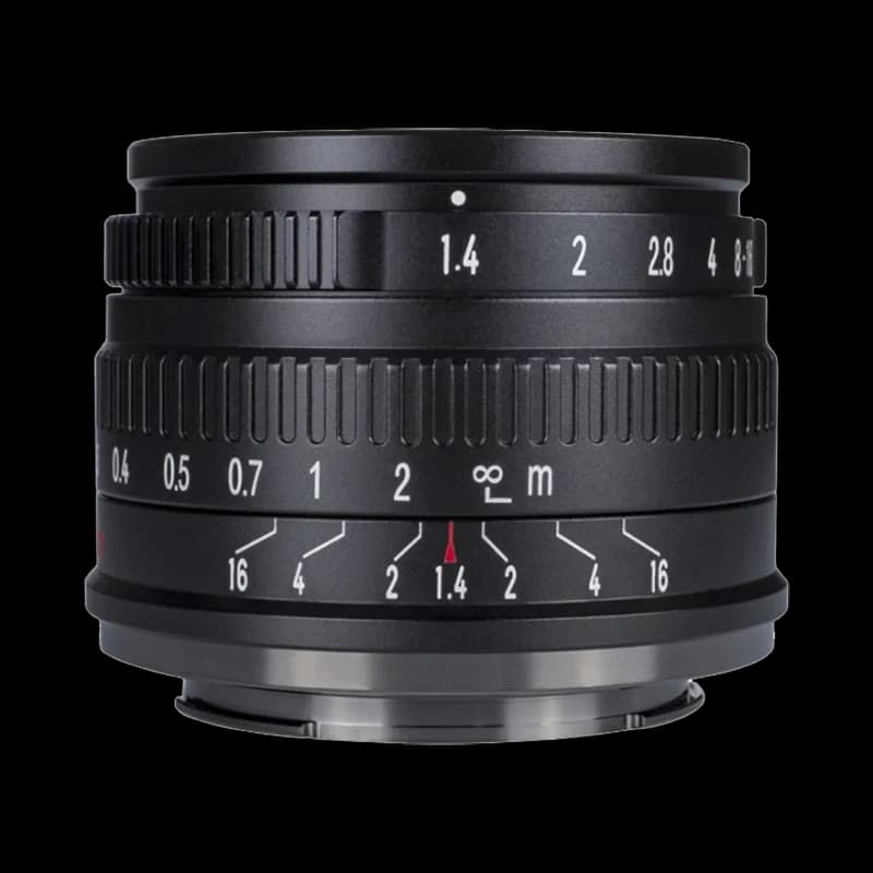 7artisans 35 mm F1.4 Mark II APS-C Objectif manuel à grande ouverture pour Sony E ZVE10 A6000 Fujifilm FX X-T1 X-T4 Olympus/Panasonic Micro 4/3 E-PL1 Lumix G85 Nikon Z50 Z FC Canon RF R3 RP