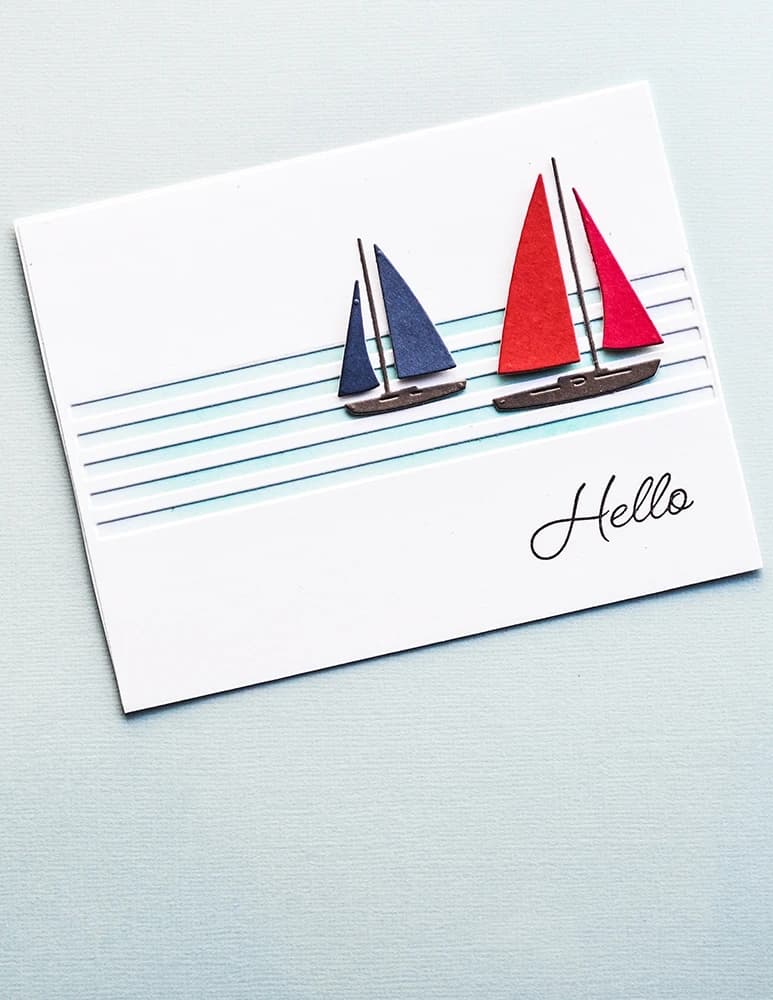 AliliArts-Matrices de découpe en métal, mini bateau, bricolage, scrapbooking, album photo, gaufrage décoratif, carte papier, artisanat, 2021