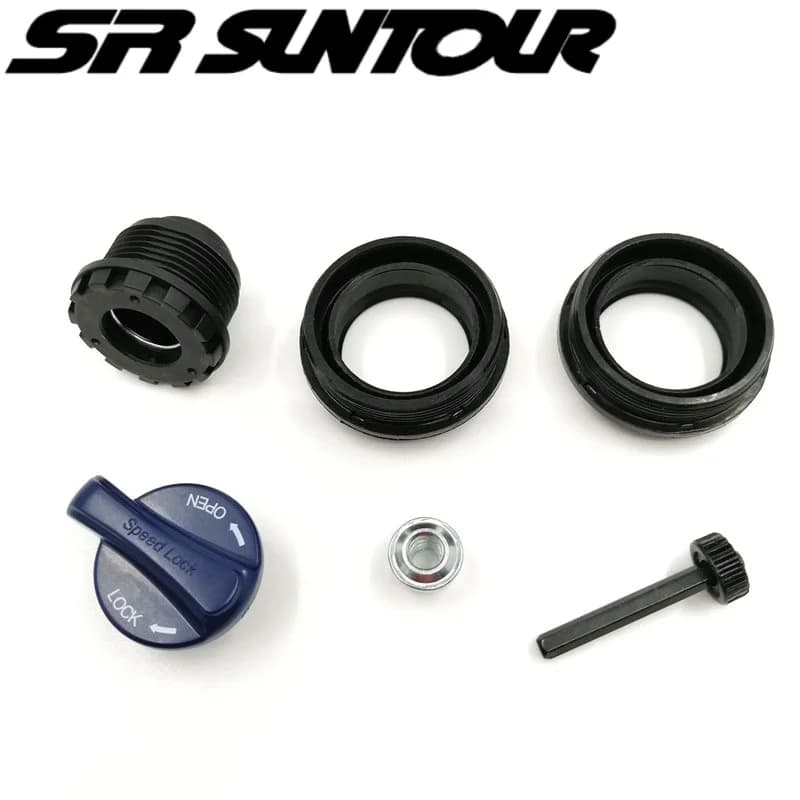 SR SUNTOUR – pièces de réparation de fourche avant XCT, couvercle de verrouillage anti-poussière, Base de commande d'épaule, levier à vis, pièces de réparation de fourche XCT