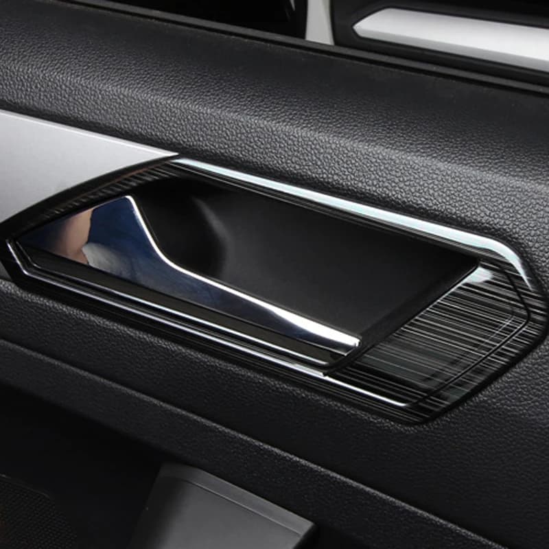 Poignée intérieure de porte et fenêtre de voiture, cadre de bol, housse de garde-corps d'accoudoir, Volkswagen TiguanL, VW Tiguan L MK2, 2016, 2017, 2018, 2019, 2020