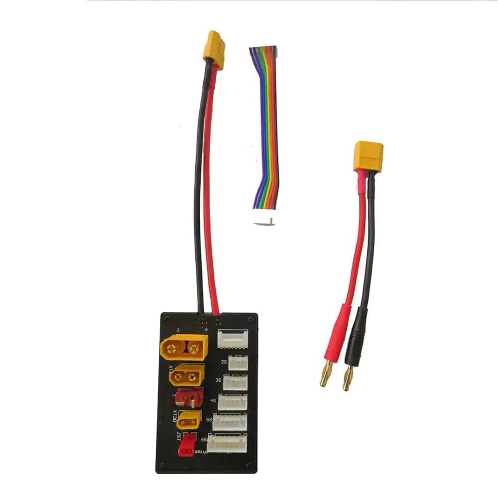 HOBBYMATE – carte de charge de batterie Lipo XT30 XT60 XT90, connecteur JST T, équilibre parallèle 2-6S, pour Imax B6 B6AC IDST