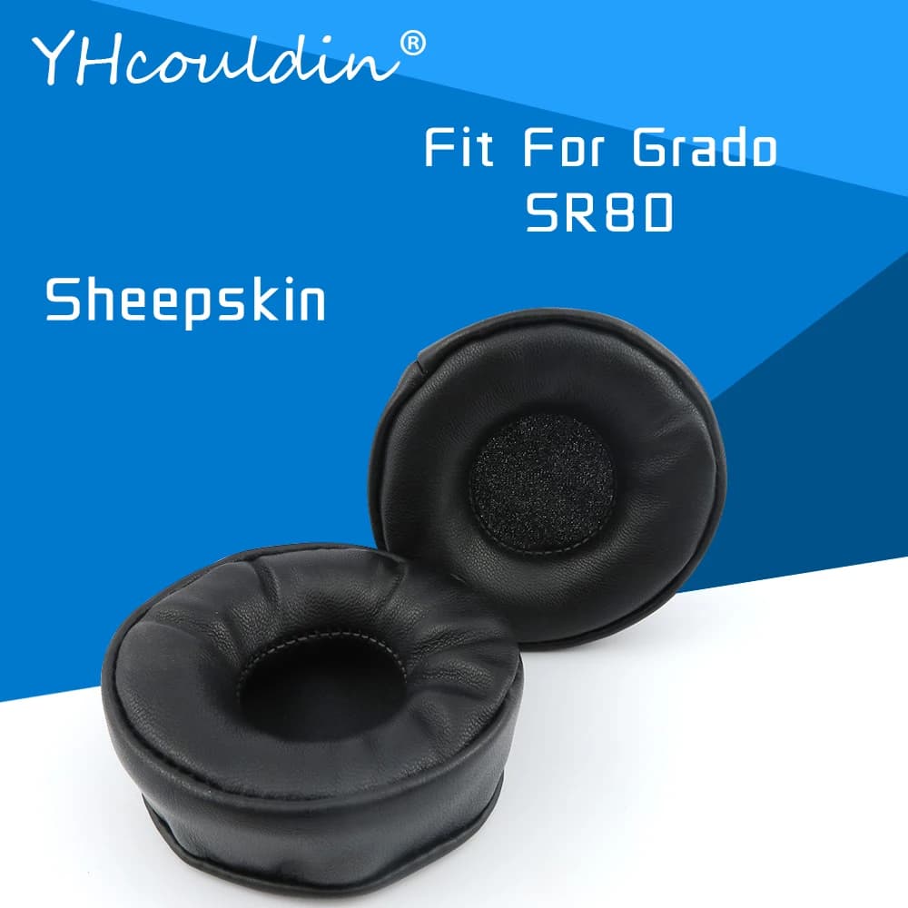 YHcouldin – coussinets d'oreille en peau de mouton, pour grad SR80, remplacement d'écouteurs