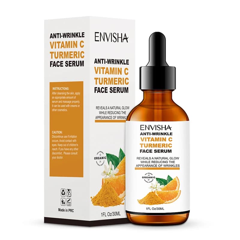 Sérum de curcuma à la vitamine C pour le visage, blanchissant, anti-âge, déformable, hydratant, essence, visage, cosmétiques coréens, soins de la peau, rétrécissement des pores