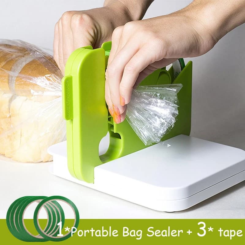 Mini machine à sceller les sacs d'emballage en plastique, pratique, ménage, presse à main, accessoires de cuisine, emballage alimentaire pratique