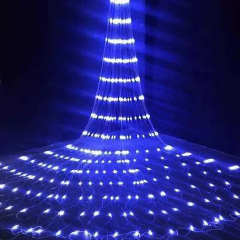 Guirlande rideau rideau à lumière LED 3x2/3x3m, rideau de glace, féerique, pour noël, mariage, fête, décoration de jardin