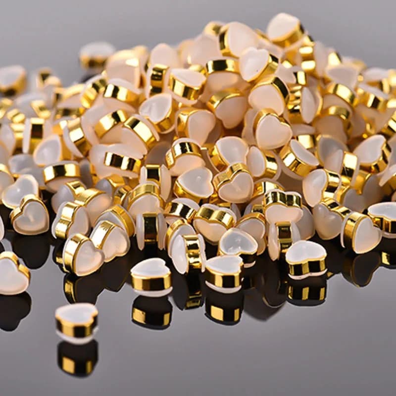 Bouchons d'oreille en Silicone souple en forme de cœur, anneau en cuivre, pour la fabrication de bijoux, accessoires de boucles d'oreilles DIY, 20/40 pièces