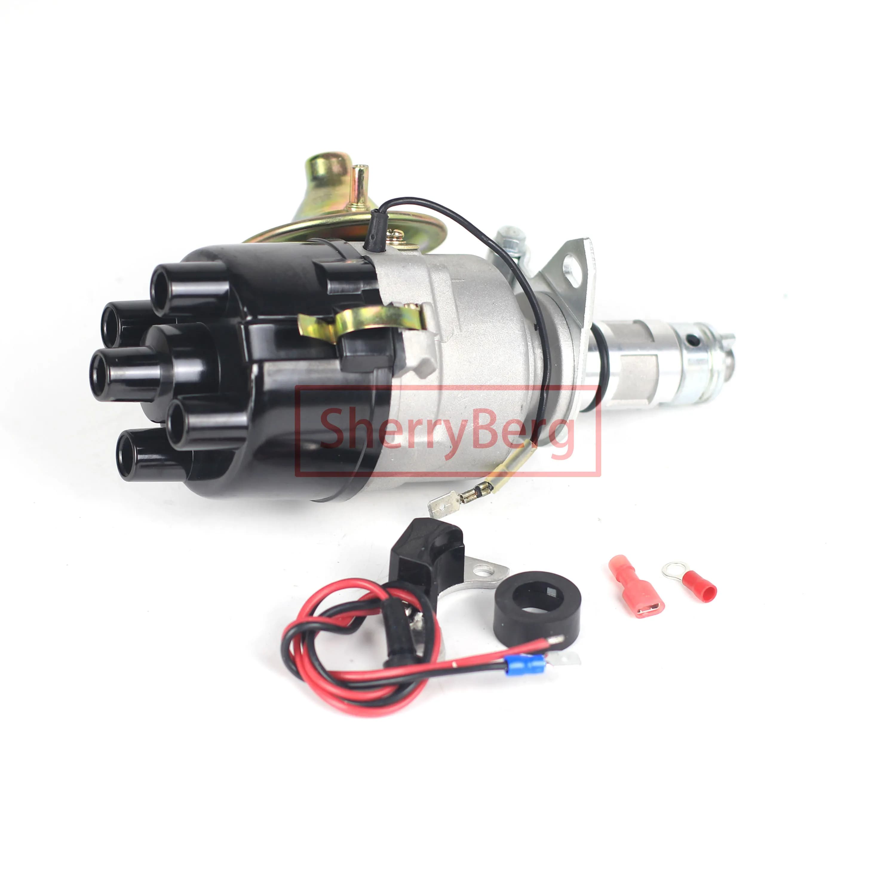 SherryBerg Point/DESTRIBUTEUR électrique 45D4 DISTRIBUTEUR de POINES adapté pour Triumph Austin MGA MGB MG MIDGET SPITFIRE 1500 41427
