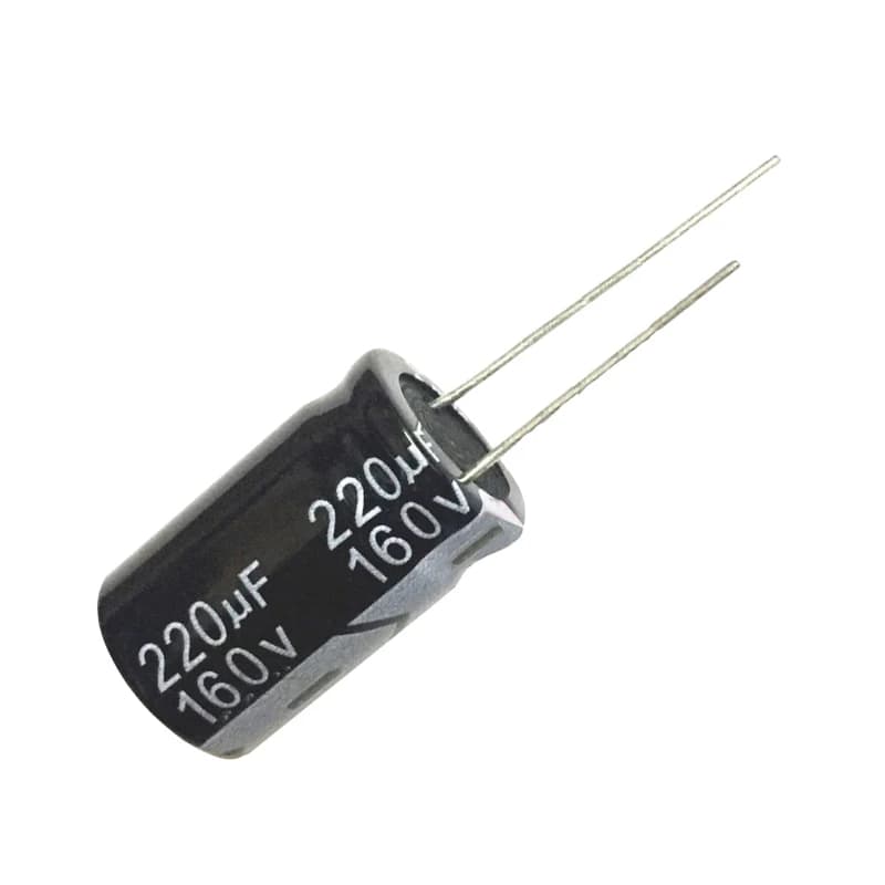 Condensateur électrolytique en aluminium 160V220uf 16x25mm, 160v 220uf 220mf 220MFD 160wv 160vdc 1uf 4.7uf 22uf 47uf 100uf 220uf 160v