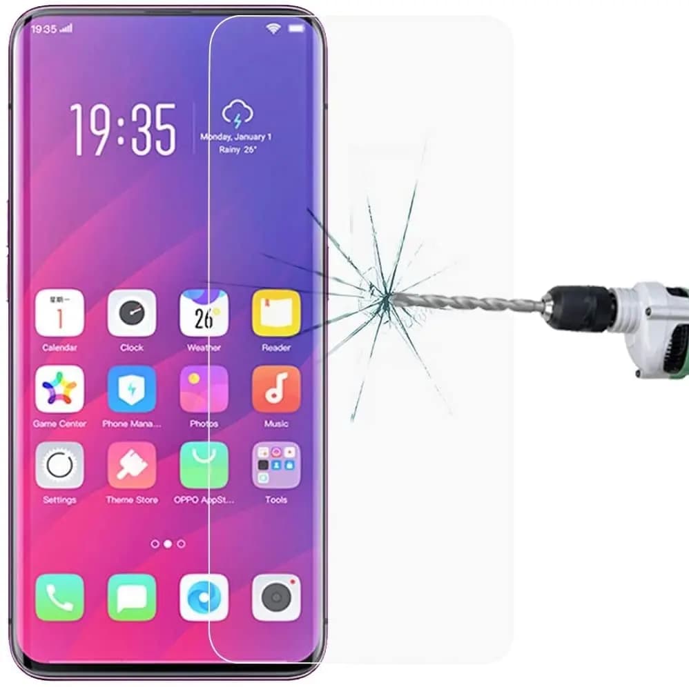 Coque de protection en verre trempé 9D pour OPPO Realme GT, Neo, X, XT, X3, 7i, X2, X7, X50 Pro, 8, 7 Pro