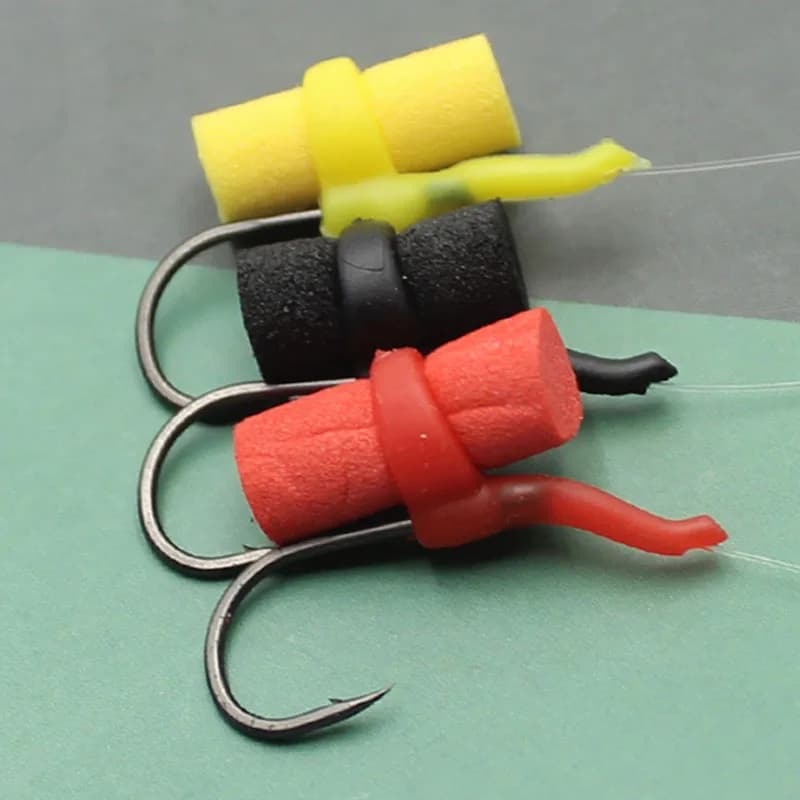Appât de pêche à la carpe Pop Up Bouillettes appât Zig Imitation appât bâton de mousse pour plate-forme à la carpe Chod Zig plate-forme méthode mangeoire matériel de pêche