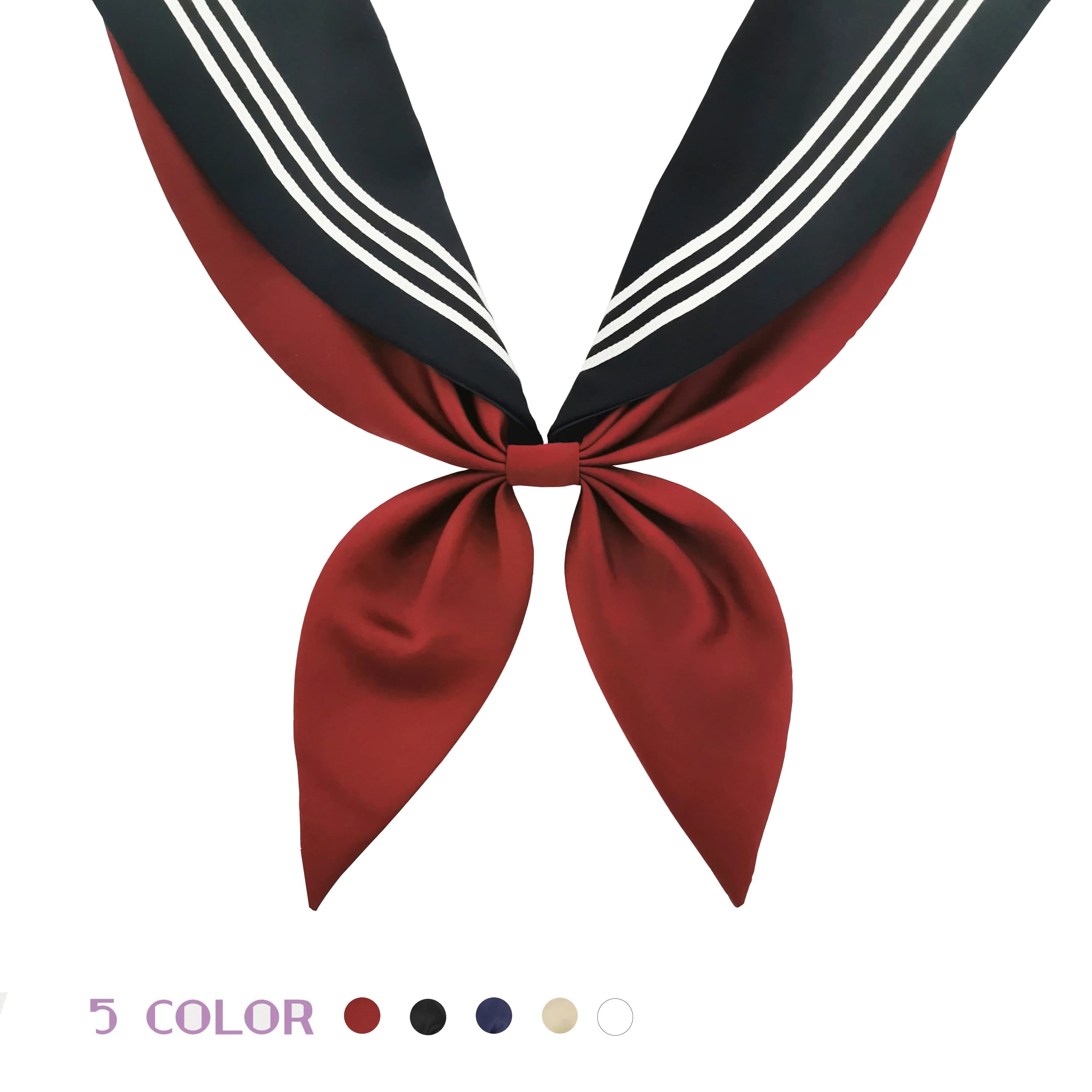 Nministériels d papillon classique rouge vin pour femmes, chemises à col, noeud papillon JK, olympiques pour filles, affaires, étudiant