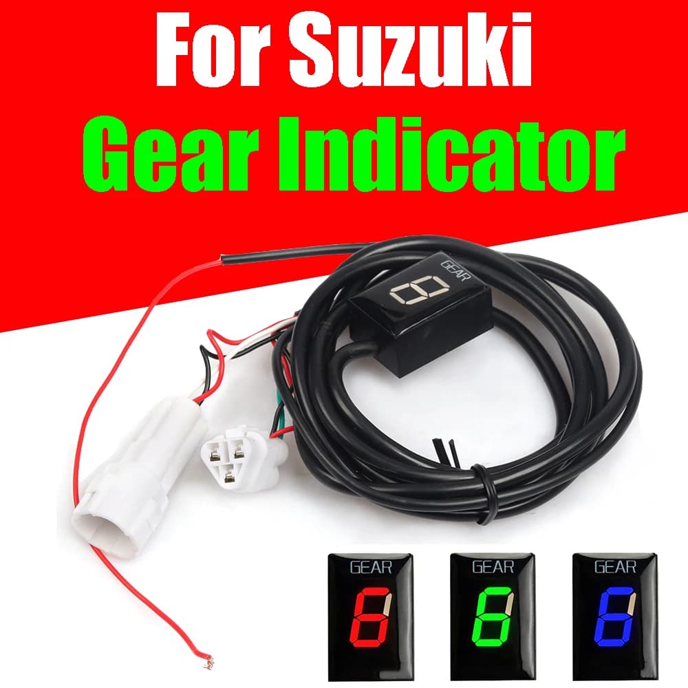 Compteur d'affichage de vitesse pour moto Suzuki, indicateur de vitesse, GSXRfemale, GSXR750, GSXR1000, GSX R750, Rfemelle R1000, GSPoly 750, 600, 1000, 1-6